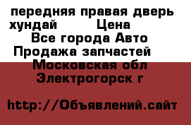 передняя правая дверь хундай ix35 › Цена ­ 2 000 - Все города Авто » Продажа запчастей   . Московская обл.,Электрогорск г.